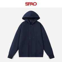 SPAO 开衫连帽外套 户外休闲上衣 男女同款 4色任选79元