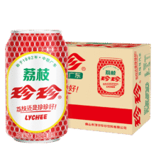 珍珍 国潮经典 碳酸饮料 330ml 荔枝味 *24瓶40.13元/件 拍4件 返卡9.56元