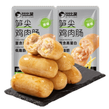 比比赞 笋尖鸡肉肠500g、约25包9.95元包邮（需试用）