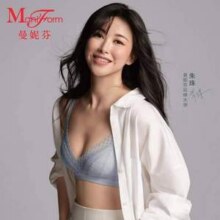 Maniform 曼妮芬 朱珠同款 蕾丝舒适无钢圈文胸 M20812163新低99.5元包邮