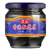 蓬盛 酱腌菜 香港橄榄菜 下饭菜咸菜经典包装 180g 潮汕特产