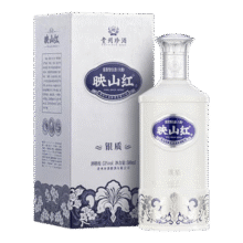 珍酒【旗舰正品】映山红银质 酱香型白酒 纯粮酒 大容量口粮酒 53度 580mL 1瓶 拍2送礼袋100元