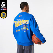 JACK&JONES 杰克琼斯 Jack Jones 杰克琼斯 青年男士NBA联名勇士队运动字母刺绣卫衣 223333014券后159.03元