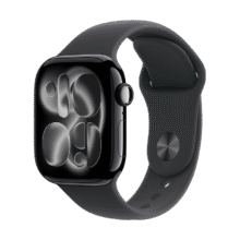 苹果 Apple Watch Series 11 智能手表 GPS版 42mm 亮黑色 铝金属 黑色运动型表带 S/M2536.41元