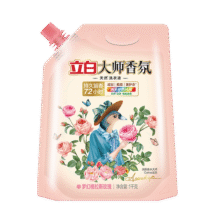 立白大师香氛香水洗衣液持久留香护衣护色柔顺洁净带导流嘴原装补充装 【梦幻玫瑰】 1kg*1袋 大师香氛液18.9元 (每满200减30)