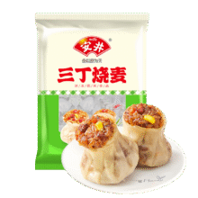 安井 三丁烧麦 800g 烧卖约16个 干蒸面点早餐  家庭量贩装83.8元（合13.97元/件）