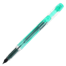 白金（PLATINUM）钢笔钢笔 PSQ-300C#41-F 绿色 学生练字书写 进口墨水笔透明笔杆0.3mm31.6元
