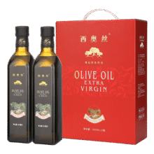 西奥丝特级初榨橄榄油500mL*2礼盒 食用油西班牙原油进口中秋福利团购99元 (券后省60)