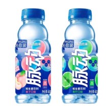 脉动 桃子青柠口味运动饮料 400ml*6瓶9.99元（叠加全能卡后，未叠加11.99元）
