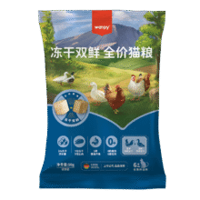 顽皮 双鲜猫粮 冻干双拼粮 50g*4