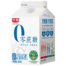光明 0蔗糖  460g*1盒 益生菌风味发酵乳5.9元（合2.95元/件）