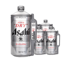 临期品：Asahi 朝日 Super Dry 超爽 生啤酒 日本进口 2L*4桶208.05元 包邮（10月29日到期，介意勿买）