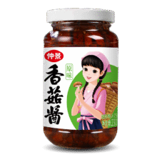 仲景【43元任选4件套装】香菇酱牛肉酱拌饭酱上海葱油拌面酱成都红油 原味香菇酱230g