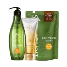 滋源 无患子控油清爽洗发水洗护套组 洗发水500ml+发膜70ml20.9元