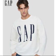 Gap 盖璞 男女装2025秋季logo字母印花宽松纯棉长袖T恤60元