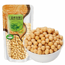 盖亚农场（Gaia Farm）有机黄豆非转基因东北大豆 豆浆豆 真空装 有机黄豆（非真空）450g*2袋19.9元