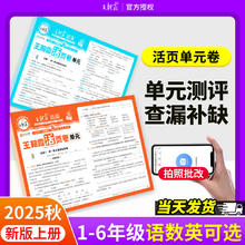 《王朝霞活页单元卷》（2025秋新版）