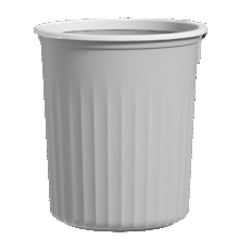 牧冬垃圾桶家用 静逸灰 中号单个装12L4.8元（需领券）
