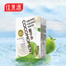 COCOMOMENT 佳农旗下 NFC椰子水200ml*12盒*2件25.9元/件（合2.15元/瓶，需买2件共51.8元）