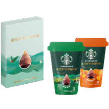 星巴克（Starbucks）0糖0脂即享黑咖啡精萃咖啡液浓醇黑咖+焦糖 尝鲜25ml*2杯冷热秒溶7.9元