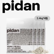 plus：pidan 木薯猫砂混合膨润土猫砂 2.4kg*4包49.76元
