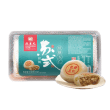 乾生元低糖五仁 6枚卷装 苏式月饼 300g4.2元