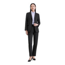 HLA海澜之家西服套装女戗驳领弹力套装女装春季259元（需领券）