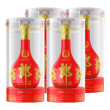 郎酒红花郎十五（15）婚宴喜酒 商务宴请53度酱香型高度白酒 过节送礼 53度 500mL 4瓶2209元 (满2309减489,券后省100)