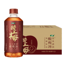 怡宝 至本清润酸梅汤饮料 450ml*15瓶/箱装38元（合2.53元/瓶）