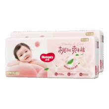 HUGGIES/好奇 铂金装小桃裤 XL码 纸尿裤 96片121.1元