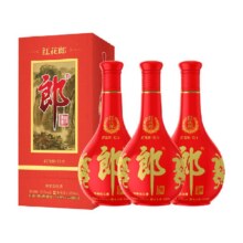 88vip、郎酒53度红花郎十500ml*3瓶酱香型620+105金币（消费券后）