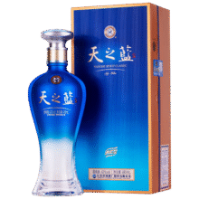 洋河 天之蓝 42度 480ml 单瓶装 绵柔浓香型白酒（年份随机）235.55元