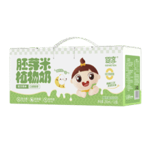 婴享胚芽米植物奶无麸质无鸡蛋0反式脂肪酸含婴幼儿宝宝辅食食谱 胚芽米乳 200ml*10盒49.8元 (满100减10,券后省10)