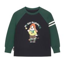 Hush Puppies 暇步士 儿童舒适百搭童趣可爱长袖圆领衫券后84元