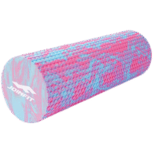 JOINFIT 泡沫轴 肌肉放松按摩滚轴 健身训练普拉提瑜伽柱foam roller 粉蓝小浮点45cm 赠筋膜小球58元 (券后省50)