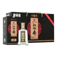 扳倒井52度白酒 窖藏 纯粮酿造 高度白酒 浓香型  中秋礼物 52度 500mL 4瓶 手提礼盒装69元（需领券）