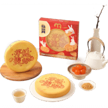 麦臻选【麦德龙超市】芋泥蛋黄松松饼 500g礼盒50元