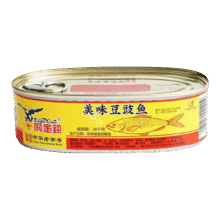 鹰金钱中华老字号罐头鱼豆豉鱼罐头下饭即食熟食罗非鱼拌饭食官方正品 【1人食】豆豉鱼 184g*1罐6.9元（需换购）