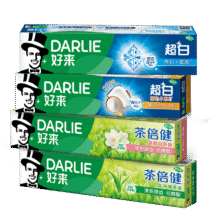 Plus会员：好来(原黑人) 超白小苏打茶倍健牙膏 4支共740g+限量赠牙膏40g*2支35.63元