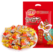 佳宝 广东老字号 果脯蜜饯果干话梅零食大包量贩散装 梅干加应子500g53.1元（合17.7元/件）