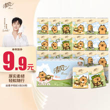 Breeze 清风 reeze 清风 金装love手帕纸 30包券后2.9元