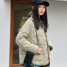 TANBOER 坦博尔 2025年秋季 女士小香风短款翻领羽绒服 TD236266 多色