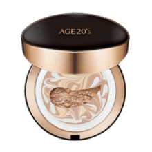 Aekyung Age 20's爱敬三色黑金气垫BB霜21号象牙白SPF50+遮瑕14g/只*2生日礼物女