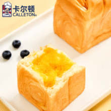 松软细腻！Calleton 卡尔顿 盒子面包6个装￥12.90