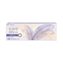强生 安视优美瞳 日抛彩色隐形眼镜舒适近视进口cos晶石10片紫晶褐0度*4件29元 共116元