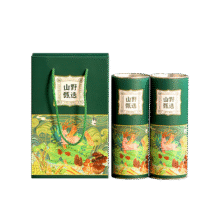 臻乡甜长白山山珍干货礼盒东北特产野生榛蘑猴头菇羊肚菌小碗耳年货礼品 山野甄选礼盒330g（2种菌菇）98元 (券后省10)
