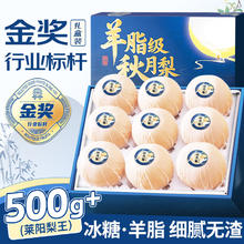山姆伯伯 秋月梨莱阳梨新鲜梨子香雪梨水果礼盒中秋 丨单果300-400g 5斤装 净4.5斤