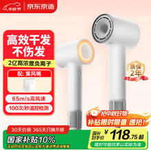 限移动端、京东百亿补贴：京东京造 JZ-HS05W 高速电吹风Lite118.76元
