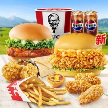 美团外卖 肯德基 十一节日畅享桶8件套兑换券·1张仅7.38元/件！现价59元 原价119.5元
