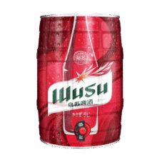 乌苏啤酒 红乌苏啤酒 5L 拍2件99.5元（合49.75元/件）